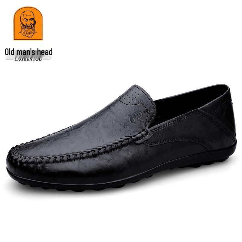 Laoren Tou Men s Lightweight Slip-on Loafers - Soft Sole Casual Spring Shoes 37