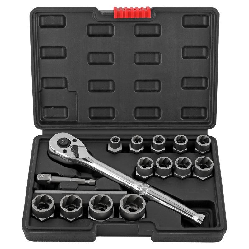 

Broken Bolt Extractor Set Counter Tooth Rusty Screw Extractor Special Tool Set