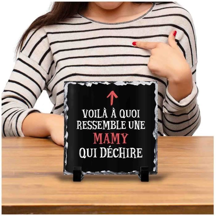Cadre mamy qui déchire Femme | Idée Bureau Cadeau Travail Départ Retraite Collègue Anniversaire Noël
