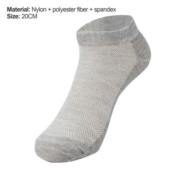 1 Pair Sport Socks Elastic Absorbent Nylon Unisex Sport Socks for Home