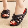 The New Fashionable Women's Slippers Are Versatile Wear Thick-soled Slope-heeled Height-increasing Anti-slip and Wear-resistant Flip-flops