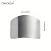 Stainless Steel Vegetable Cutter with Finger Guard Kitchen Safety Tool Hand Protector for Cutting Accessories