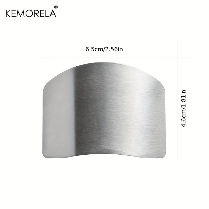 Stainless Steel Vegetable Cutter with Finger Guard Kitchen Safety Tool Hand Protector for Cutting Accessories