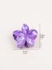 5Pcs Flower Hair Claw Clips for Thick Hair and Thin Hair,Strong Hold Nonslip,Hawaiian,Cute Large Marble Hair Clips