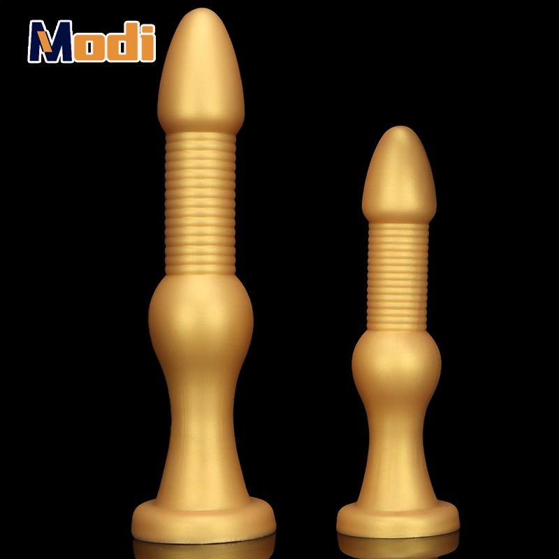 Gold Huge Anal Plug Big Butt Plug MoDi Dildo Sex Toys For Women Men Masturbators Anal Toys Vaginal Anus Dilator