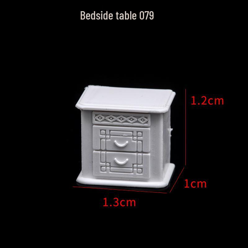 1:50 Scale Model Materials: Sand Table, DIY Indoor Furniture, Wardrobe, Bedside Table, Bookshelf, Wine Cabinet