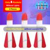 Kids Foot Pedal Air Pump Rocket Launcher Toy Kit Foam Rocket Accessories Boys Girls Outdoor Jumping Sport Launch Rocket Game Toy