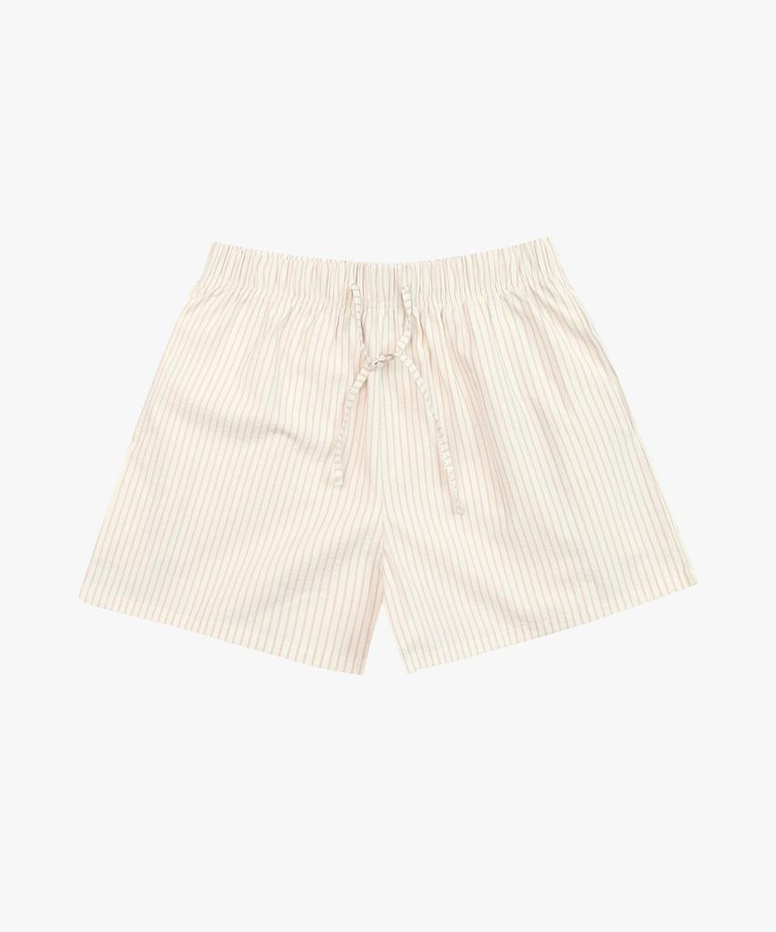 Rosiro Seersucker Stripe Shorts Pink
