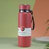 Portable Stainless Steel Thermos Cup Outdoor Sports Cup with Lifting Rope Sports Cup Tea Separation Sling Cup