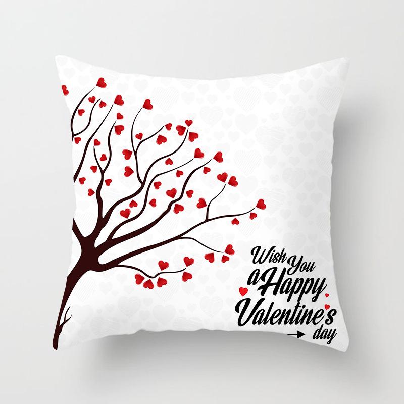 Home Furnishings Simple Golden Sofa Pillow Cover Digitally Printed Car Cushion Cover