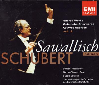 CD SCHUBERT; SAWALLISCH - Schubert;Sacred Choral Wor  CMS7647832 EMI Classics 1993 UK Classical Used