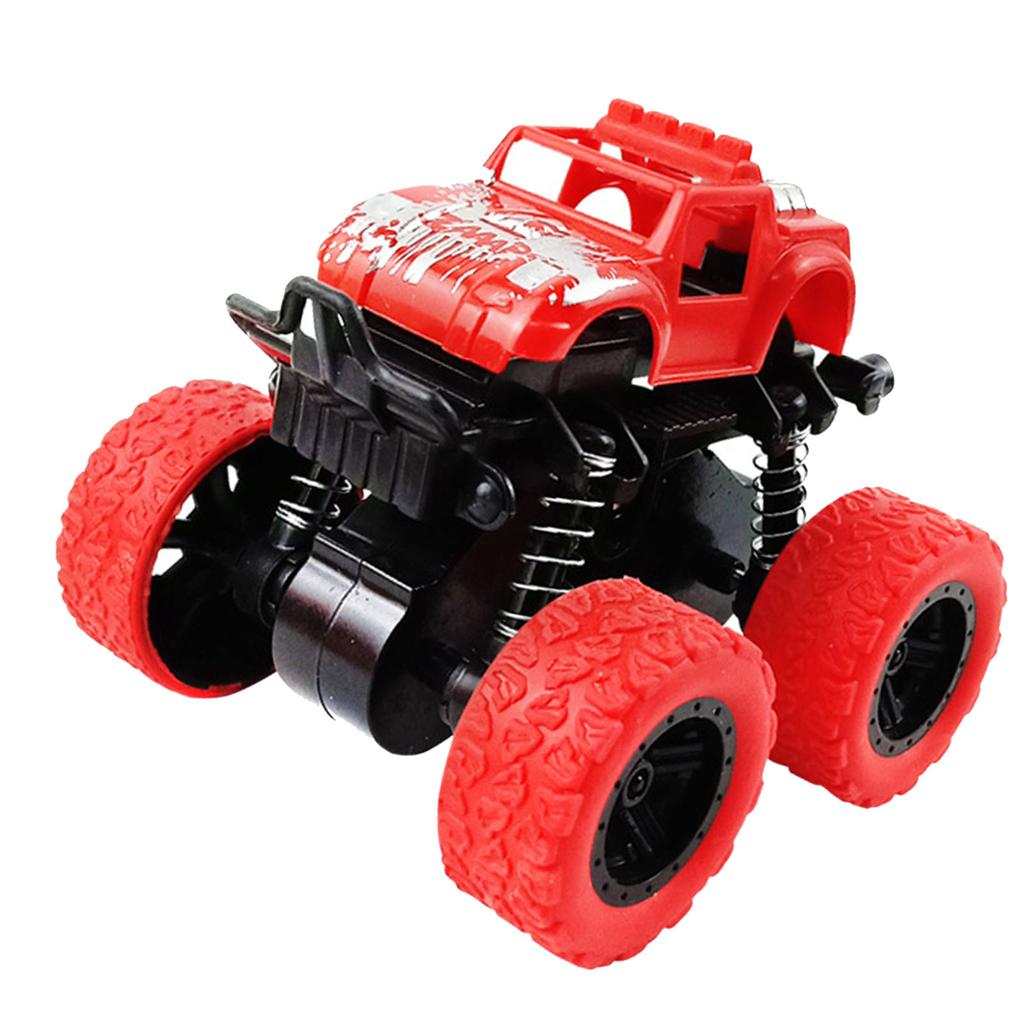 Offroad Car Toy Dual Inertia Simulation Shakeproof Offroad Vehicle Model for Children Kids Red