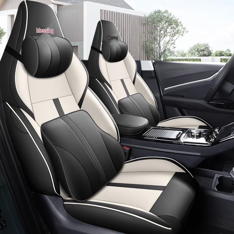 Full Leather Seat Cover for 21-22 Neta U Electric Vehicle - All-Season, Custom Fit Cushion