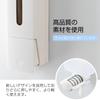 Umimile Shampoo Dispenser, Magnetic, Large Capacity, Wall Mounted, 400ml Refillable Bottle, 1-Year Manufacturer's Warranty, Easy Installation, Suitabl