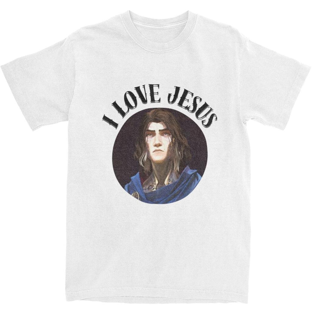 Vintage Jayce And Viktor Arcane Bootleg Tee Shirt for Men Women Gift T Shirts 100% Cotton Clothes