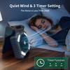 Solar Fan Light Portable Camping LED with 4 Speed Fan, Emergency Power Bank for Home Outdoor Fishing Blackout