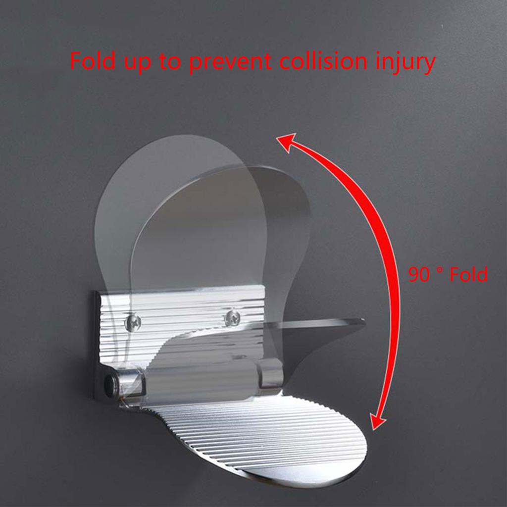 Adjustable Height Shower Footstool Non toxic Aluminium Alloy Footrest Safe Foot Rest Lightweight for Pregnant Women