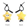 3Pcs Creative Christmas Tree Keychain Lovely Cute Bag Pendant Car Keyring  Cute Bag Accessories