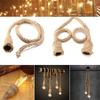 High-end Single/double Head Rope Pendant Light Lamp For Charming Vintage Dcor