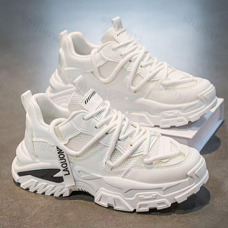 Fashion Men Casual Sports Shoes 2025 Summer Anti-slippery Mesh Breathable Outdoor Running Shoes Student Fashion Male Sneakers Zapatillas