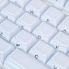 Jelly Texture Keycaps Set: Side-Engraved MDA Profile, 132 Keys, Transparent Outer Layer, Solid Color Inner Layer