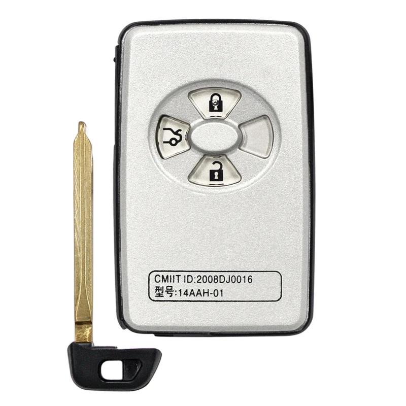 2/3/4/5 Buttons Remote Key Shell Case Fob For Toyota Noah Estima Previa Corolla Axio Allion Vios Corolla With Insert Key