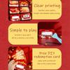 50 Stück Neujahrs-Rubbelkarten Weihnachts-Feiertags-Rubbelkarten Für Kleinunternehmen Restaurant Lehrer Festliche Tombola-Los Geschenke