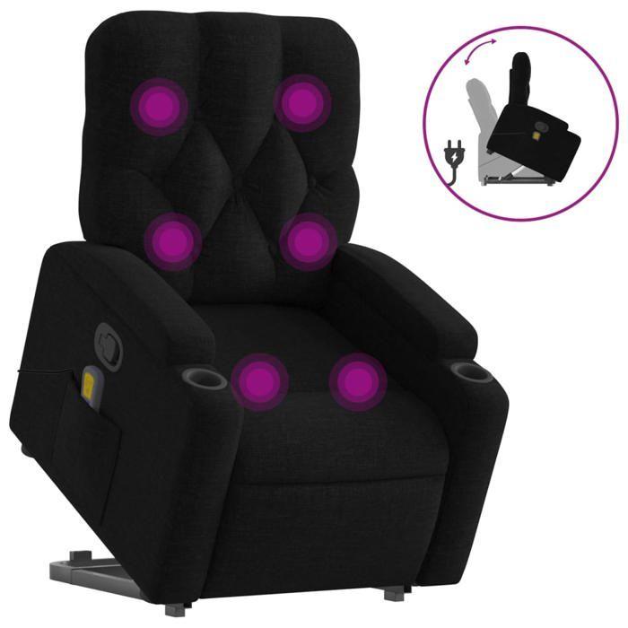 VidaXL Reclining Massage Armchair, Relaxation Chair with Adjustable Backrest and Footrest, Salon Seat Room of 3204724