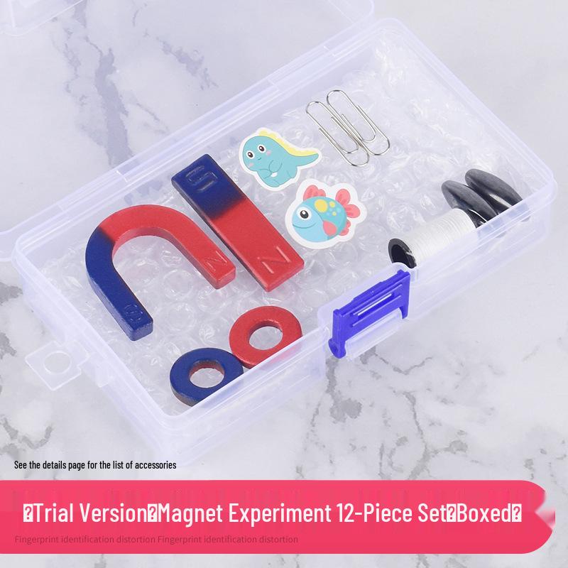 Magnet Recognition Set: Kindergarten Science Corner Experiment Aids