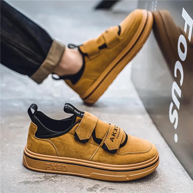 Skateboard Herren-Sneaker Plateau Sportschuhe Freizeitsneaker Weiche und Bequeme Sport- und Freizeitschuhe für Herren Mode