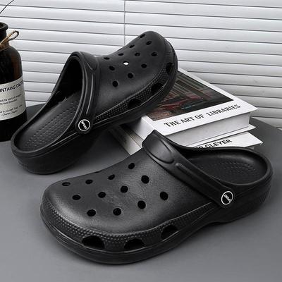 Summer Men Clogs Slippers Men's Slides Beach Shoes Home Garden Shoes Outdoor Sandals