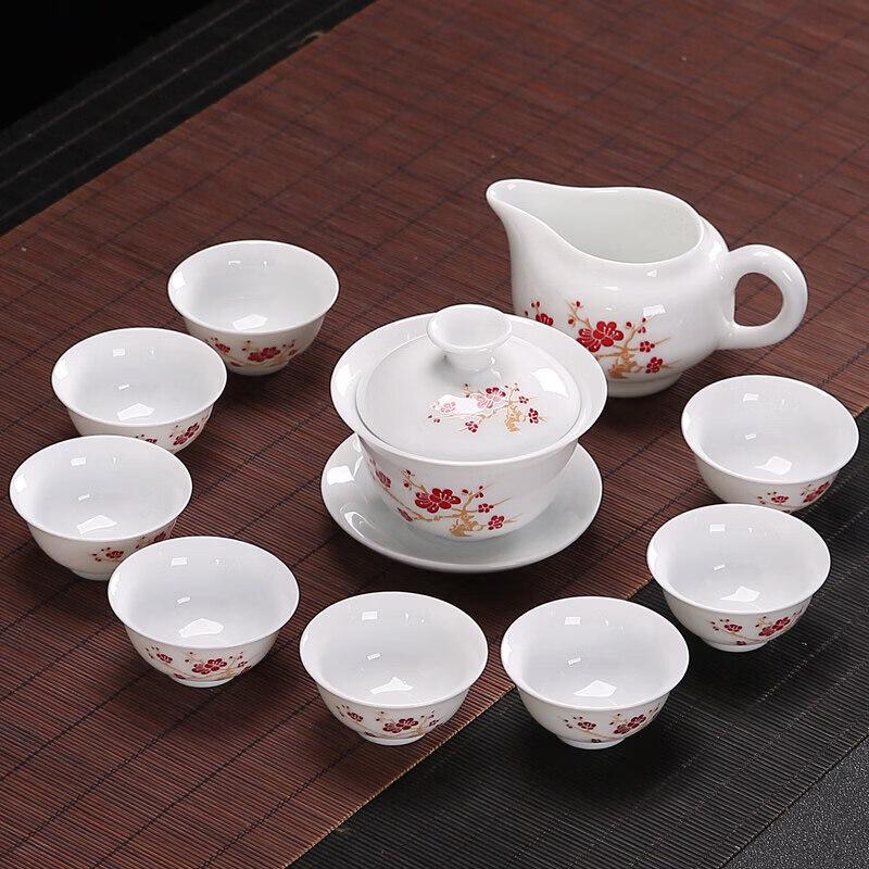 Dehua White Porcelain Gongfu Tea Set