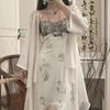 Seaside Vacation Summer Internet Celebrity New Women's Clothing French Gentle Wind Temperament Suspender Dress Set