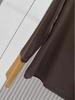 Autumn Slim-fit Color-block Fake Two-Piece Henley Long-Sleeve T-shirt for Women