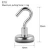 Accessories Magnet Home Decoration Hanger Garden Hook Hanging Adhesive Wall Hooks Strong Magnetic Hook Keys Holder Kitchen
