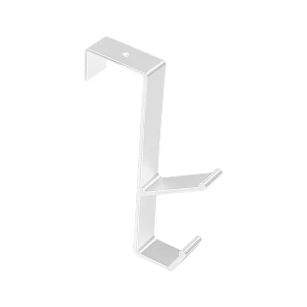 Punch Free Door Back Hook Stainless Steel Clothes Hanger New Door Back Storage Rack