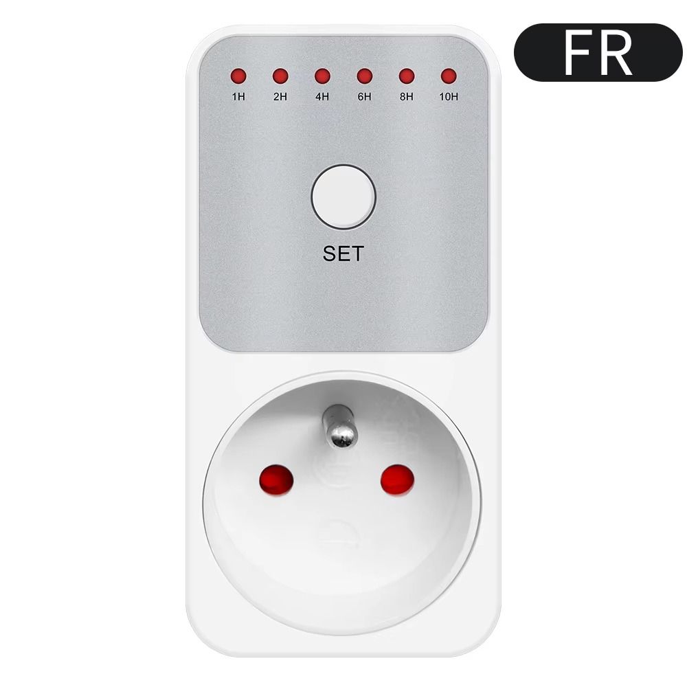 Plug-in 10Hr Timer Switch Countdown Time Setting Switch Timer Electronic Wattmeter  Household