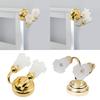 1 12 Dollhouses Miniature Double Head Wall Lamp LED Light for Living Room and Hallway Decoration Dollhouses Scene Model