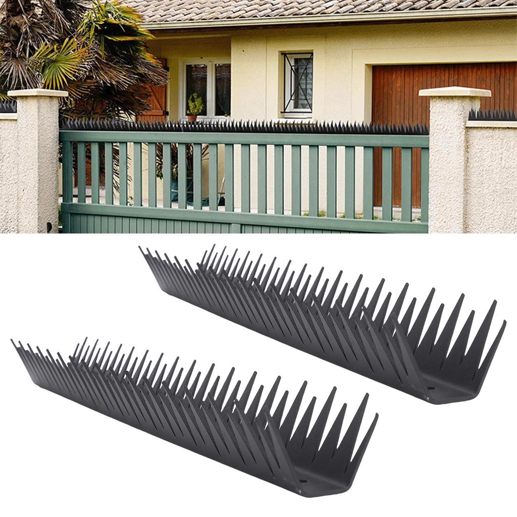 Țepi de gard Metal Deterrent pentru animale Anti cățărare Anti furt Țepi de perete pentru casă Exterior
