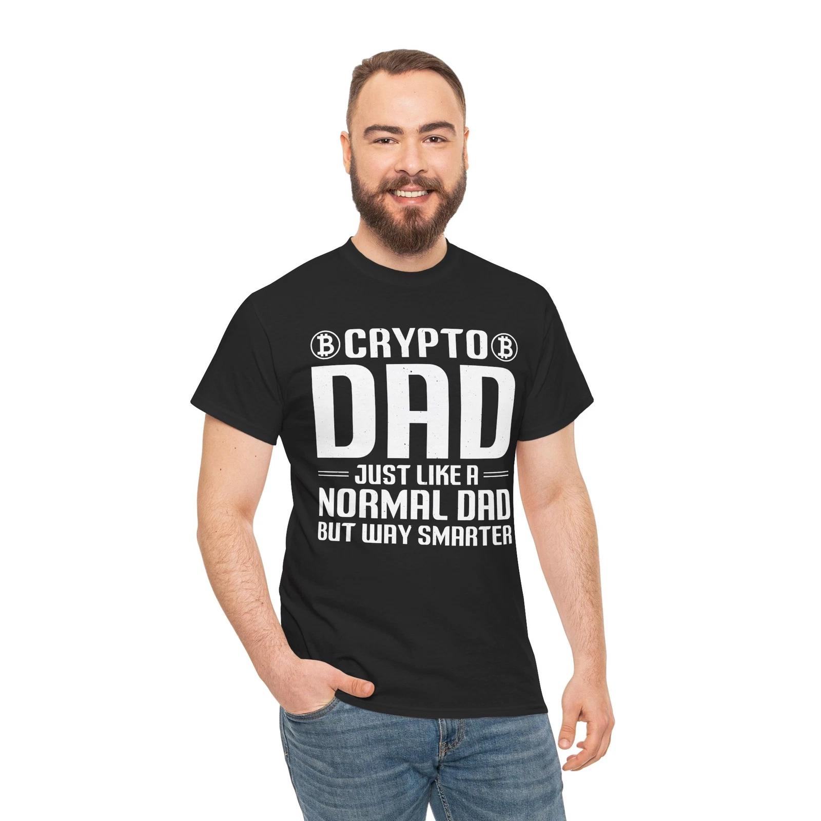 Funny Crypto T-Shirt – Bitcoin HODL Investor Blockchain BTC Tee S