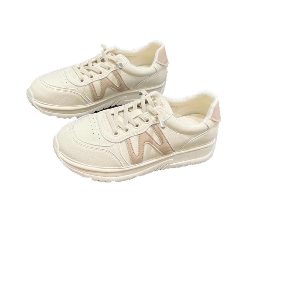 2025 Autumn Popular Sports Shoes Women's Thick Soles Increase In Height, Lightweight and Not Tiring Feet, Trendy Versatile Commuter Lace-up Casual