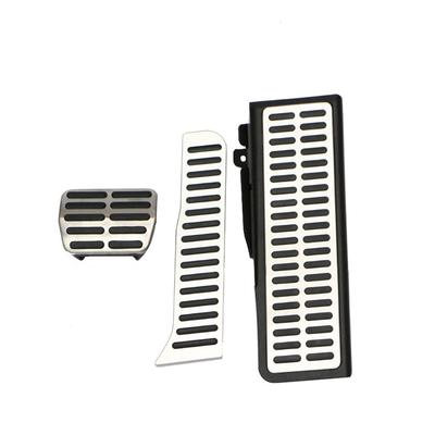 Pedales de coche reposapiés cubierta de Pedal de freno muerto para VW Passat B6 B7 CC New Beetle 14 Alltrack Sharan 7N Skoda Superb II