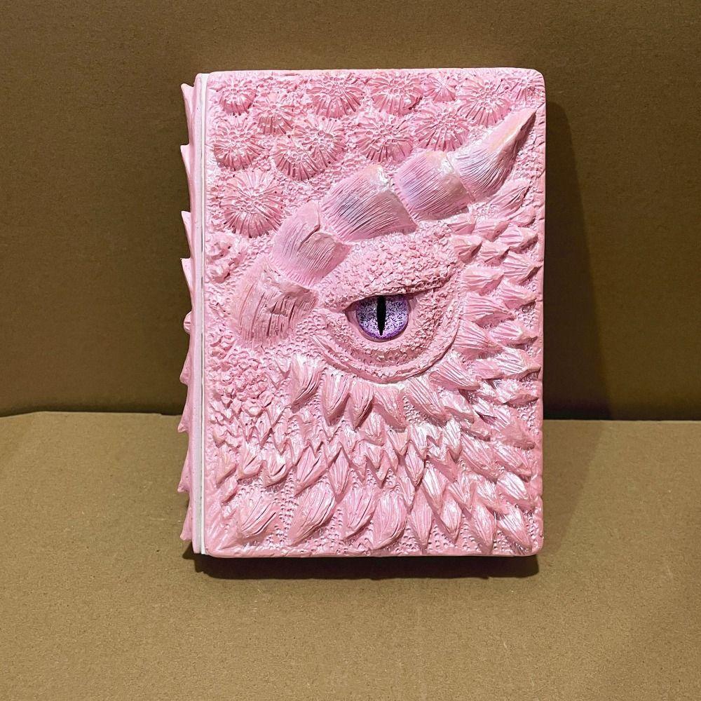 Dragon Eye Embossed Cover Notebook Mythology Style Scale Texture Notebook  Drawing Handbook