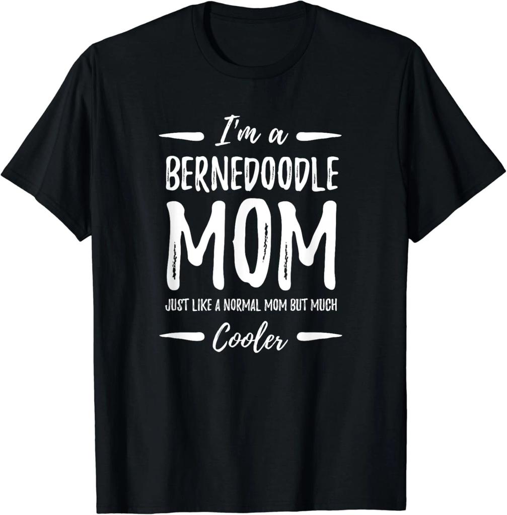 Cool Bernedoodle Dog Mom Shirt Funny Dog Lover Gift Unisex T-Shirt
