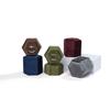 Flannel Hexagonal Jewelry Box for Bracelets and Rings