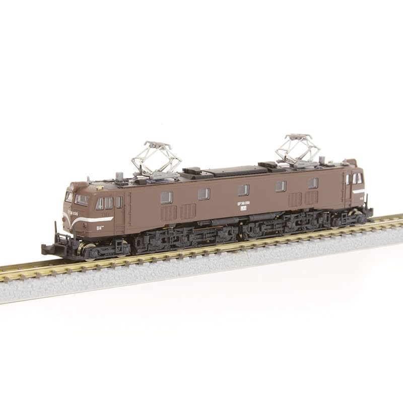 Rokuhan Z Gauge EF58 Type 150 Small Window Brown T039-2 Railway Model Electric Locomotive
