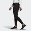 Adidas SS23 Breathable Casual Knitted Sports Pants Women Bottoms Black FI4762