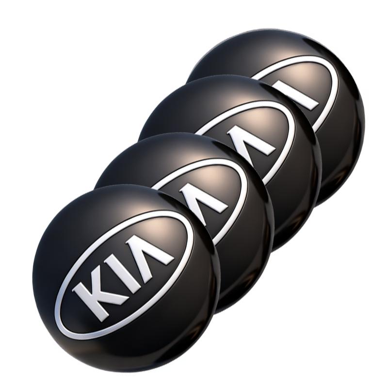 TTPT4 KIA Car Wheel Center Hub Cap Emblem Sticker Accessories For KIA EV6 Stinger RIO Sorento Picanto Ceed Borrego Syros K4 K5 K8 K9