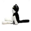 Manhattaners S-Size Plush Toy, BlackWhite 