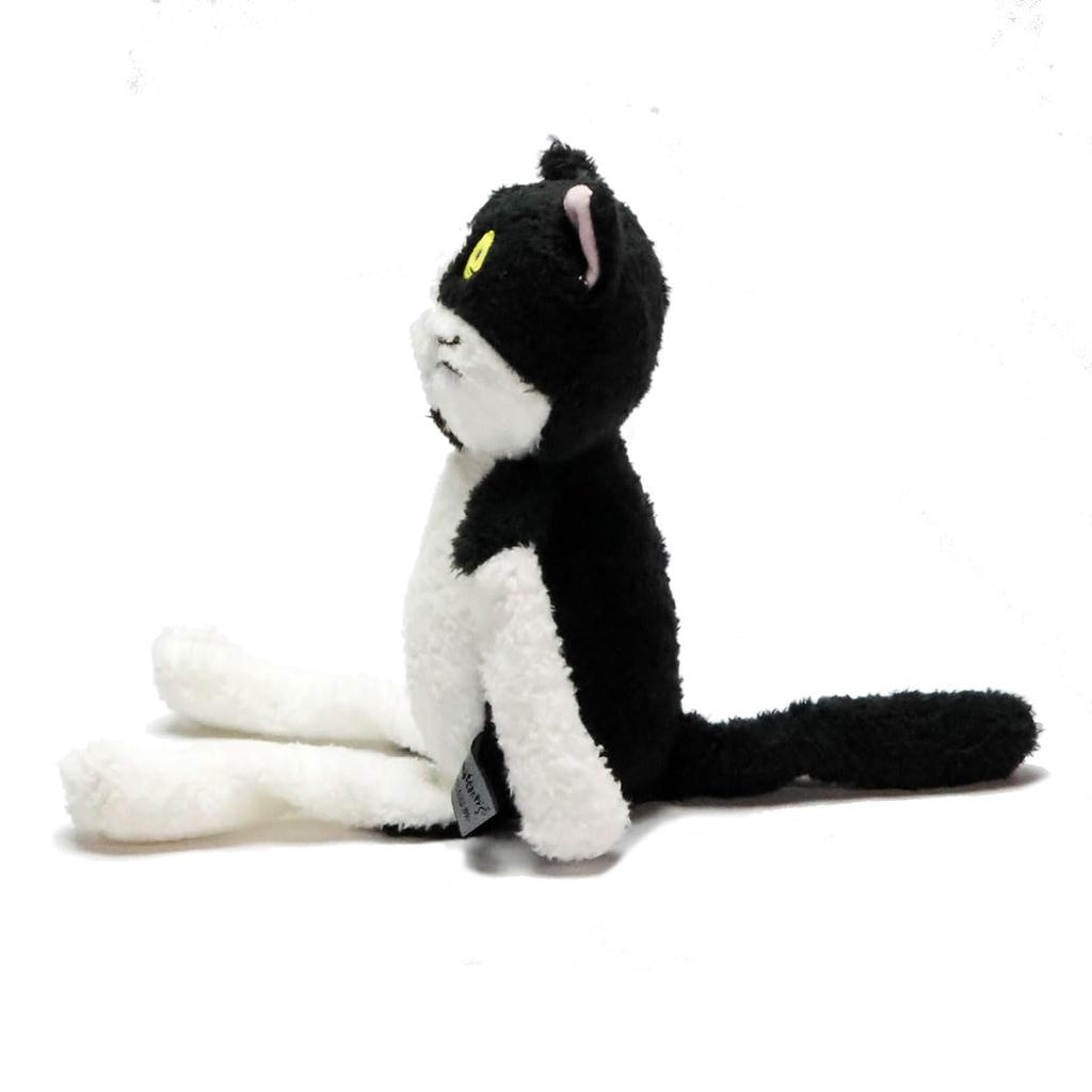 Manhattaners S-Size Plush Toy, BlackWhite 
